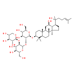 ChemSpider 2D Image | Notoginsenoside Ft1 | C47H80O17