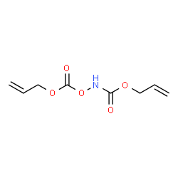 ChemSpider 2D Image | Allyl {[(allyloxy)carbonyl]oxy}carbamate | C8H11NO5