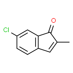 ChemSpider 2D Image | 6-Chloro-2-methyl-1H-inden-1-one | C10H7ClO
