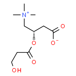 ChemSpider 2D Image | Hydroxypropionylcarnitine | C10H19NO5