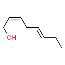 ChemSpider 2D Image | (2Z,5E)-2,5-Octadien-1-ol | C8H14O