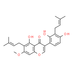 ChemSpider 2D Image | Kanzonol K | C26H28O6