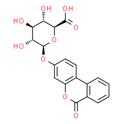 ChemSpider 2D Image | Urolithin B 3-O-glucuronide | C19H16O9