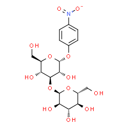 ChemSpider 2D Image | 4-Nitrophenyl 3-O-alpha-D-glucopyranosyl-alpha-D-glucopyranoside | C18H25NO13