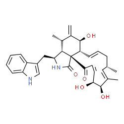 ChemSpider 2D Image | CYTOGLOBOSIN B | C32H38N2O5