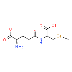 ChemSpider 2D Image | L-gamma-Glutamyl-3-(methylselanyl)alanine | C9H16N2O5Se