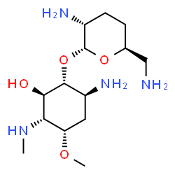 ChemSpider 2D Image | Istamycin X0 | C14H30N4O4