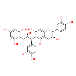 ChemSpider 2D Image | Gambiriin A3 | C30H28O12