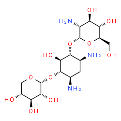 ChemSpider 2D Image | Gentamicin A2 | C17H33N3O11
