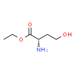 ChemSpider 2D Image | Ethyl L-homoserinate | C6H13NO3