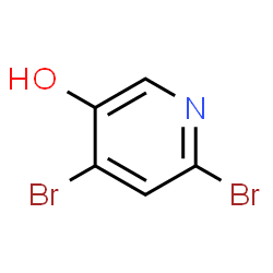 ChemSpider 2D Image | 4,6-Dibromo-3-pyridinol | C5H3Br2NO