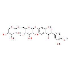 ChemSpider 2D Image | sophodibenzoside A | C26H30O15