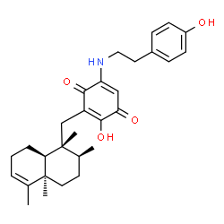 ChemSpider 2D Image | 5-epi-nakijiquinone S | C29H37NO4