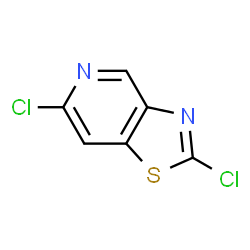 ChemSpider 2D Image | 2,6-Dichlorothiazolo[4,5-c]pyridine | C6H2Cl2N2S