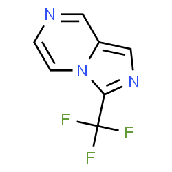ChemSpider 2D Image | 3-(Trifluoromethyl)imidazo[1,5-a]pyrazine | C7H4F3N3