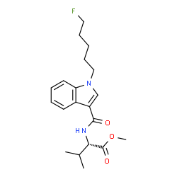 ChemSpider 2D Image | MMB-2201 | C20H27FN2O3