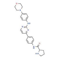 ChemSpider 2D Image | XL019 | C25H28N6O2