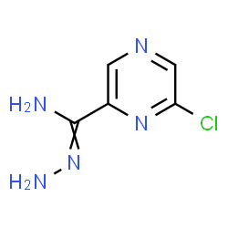 ChemSpider 2D Image | 6-Chloro-2-pyrazinecarbohydrazonamide | C5H6ClN5