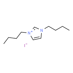 ChemSpider 2D Image | 1,3-Dibutyl-1H-imidazol-3-ium iodide | C11H21IN2