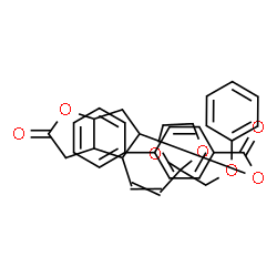ChemSpider 2D Image | 2-Oxo-4-{2-[2-(phenoxymethyl)-1,3-dioxolan-2-yl]vinyl}hexahydro-2H-cyclopenta[b]furan-5-yl 4-biphenylcarboxylate | C32H30O7