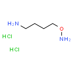 ChemSpider 2D Image | 4-(Aminooxy)-1-butanamine dihydrochloride | C4H14Cl2N2O