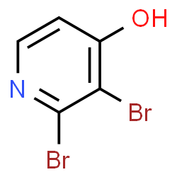 ChemSpider 2D Image | 2,3-Dibromo-4-pyridinol | C5H3Br2NO