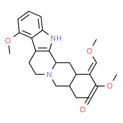 ChemSpider 2D Image | Methyl (16E)-9-methoxy-16-(methoxymethylene)corynan-17-oate | C23H30N2O4