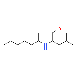 ChemSpider 2D Image | 2-(2-Heptanylamino)-4-methyl-1-pentanol | C13H29NO