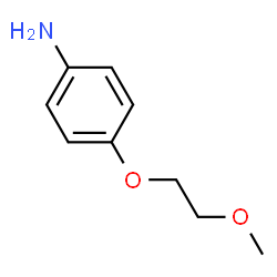 ChemSpider 2D Image | 4-(2-Methoxyethoxy)aniline | C9H13NO2