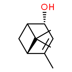 ChemSpider 2D Image | (2R,5S)-4,6,6-Trimethylbicyclo[3.1.1]hept-3-en-2-ol | C10H16O