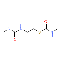 ChemSpider 2D Image | S-{2-[(Methylcarbamoyl)amino]ethyl} methylcarbamothioate | C6H13N3O2S