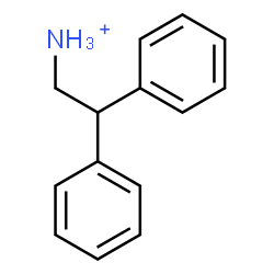 ChemSpider 2D Image | 2,2-Diphenylethanaminium | C14H16N
