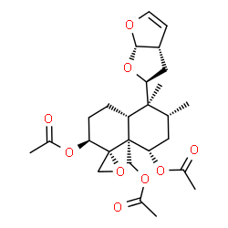 ChemSpider 2D Image | 3-epi-caryoptin | C26H36O9