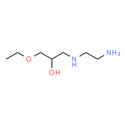 ChemSpider 2D Image | 1-(2-Aminoethylamino)-3-ethoxy-2-propanol | C7H18N2O2