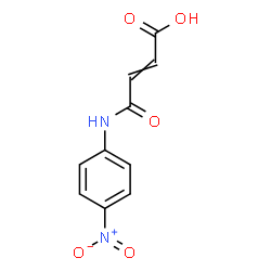 ChemSpider 2D Image | 4-[(4-Nitrophenyl)amino]-4-oxo-2-butenoic acid | C10H8N2O5