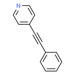 ChemSpider 2D Image | 4-(Phenylethynyl)pyridine | C13H9N