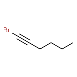 ChemSpider 2D Image | 1-Bromo-1-hexyne | C6H9Br