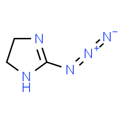 ChemSpider 2D Image | 2-Azido-4,5-dihydro-1H-imidazole | C3H5N5