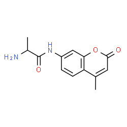 ChemSpider 2D Image | N-(4-Methyl-2-oxo-2H-chromen-7-yl)alaninamide | C13H14N2O3