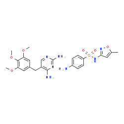 estrutura química do cotrimoxazol