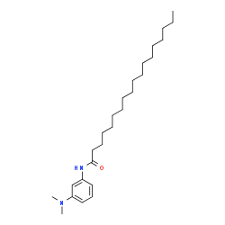 ChemSpider 2D Image | N-[3-(Dimethylamino)phenyl]octadecanamide | C26H46N2O
