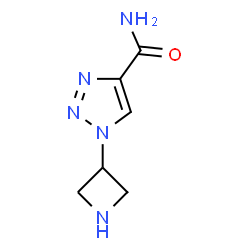 ChemSpider 2D Image | 1-(3-Azetidinyl)-1H-1,2,3-triazole-4-carboxamide | C6H9N5O