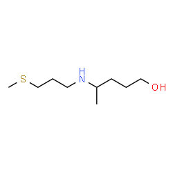 ChemSpider 2D Image | 4-{[3-(Methylsulfanyl)propyl]amino}-1-pentanol | C9H21NOS