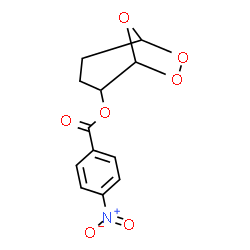 ChemSpider 2D Image | 6,7,8-Trioxabicyclo[3.2.1]oct-2-yl 4-nitrobenzoate | C12H11NO7