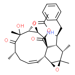 ChemSpider 2D Image | 19,20-epoxycytochalasin Q | C30H37NO7