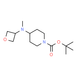 ChemSpider 2D Image | tert-Butyl 4-(methyl(oxetan-3-yl)amino)piperidine-1-carboxylate | C14H26N2O3