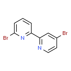 ChemSpider 2D Image | 4,6'-Dibromo-2,2'-bipyridine | C10H6Br2N2