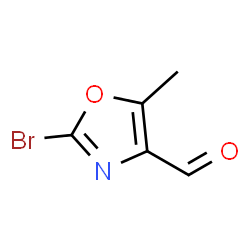 ChemSpider 2D Image | 2-Bromo-5-methyloxazole-4-carbaldehyde | C5H4BrNO2