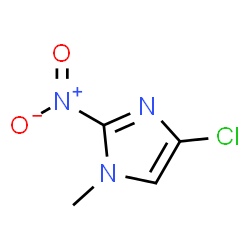 ChemSpider 2D Image | 4-Chloro-1-methyl-2-nitro-1H-imidazole | C4H4ClN3O2