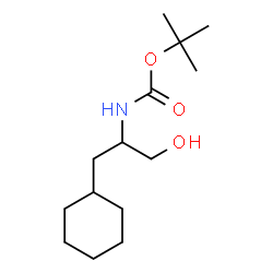ChemSpider 2D Image | 2-Methyl-2-propanyl (1-cyclohexyl-3-hydroxy-2-propanyl)carbamate | C14H27NO3